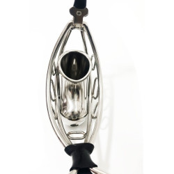 CockLock Cage de chasteté Métal Halfy 10 x 3.2cm